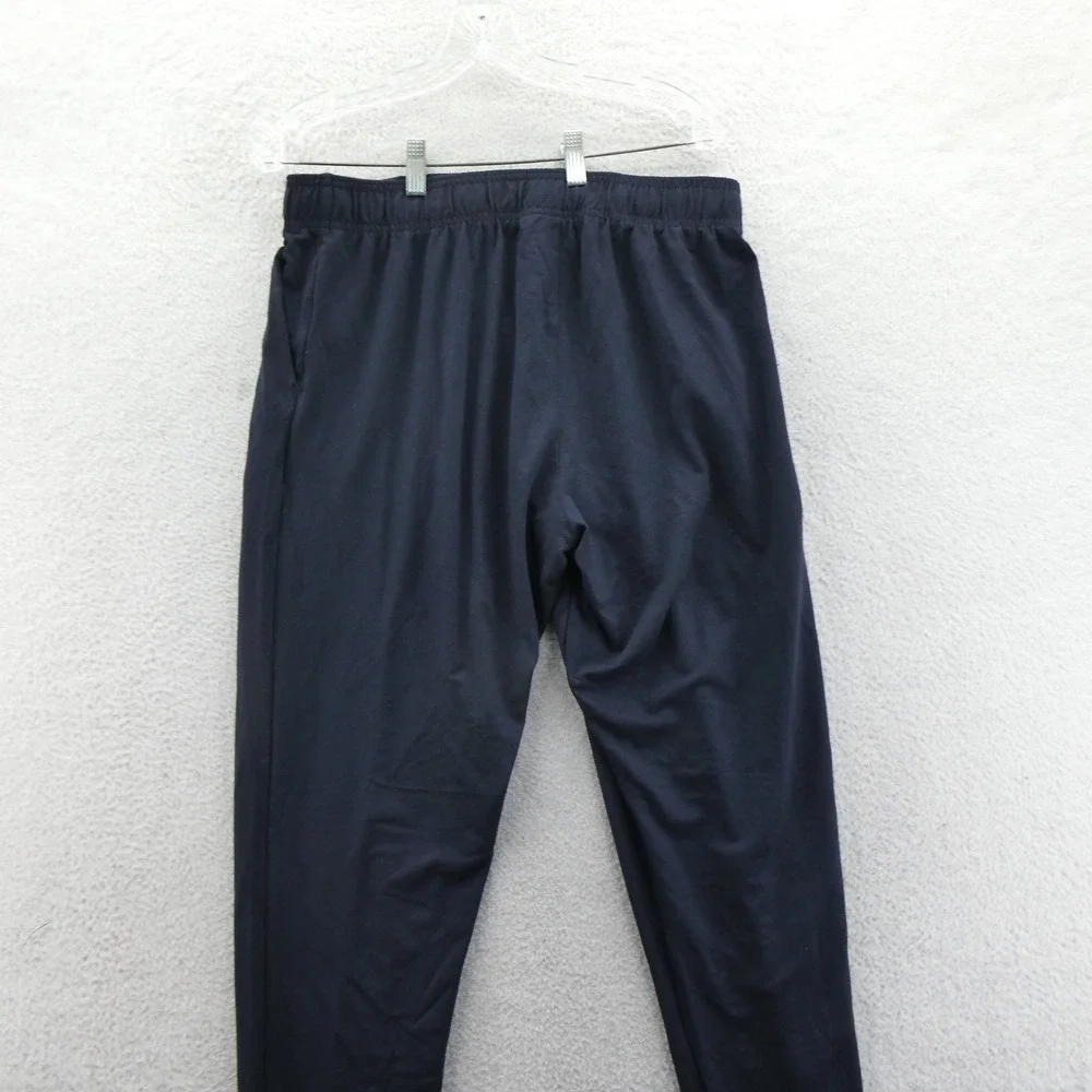 League Joggers Mens Large Breckenridge Navy‎ Blue Athletic Training Pants NWT